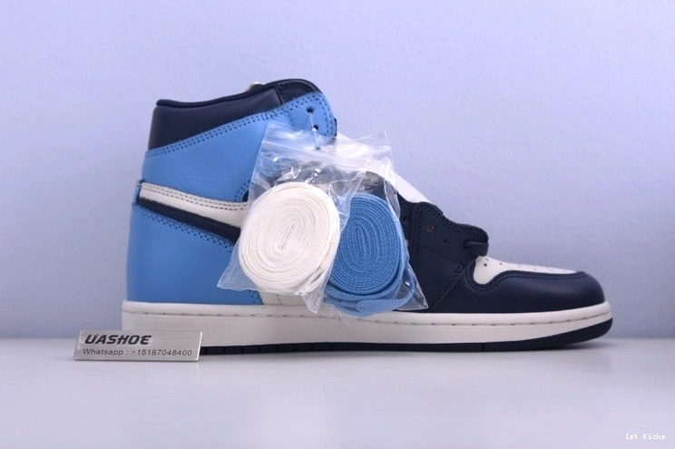  Leather Jordan 1 Retro 555088-140 High UNC 0924